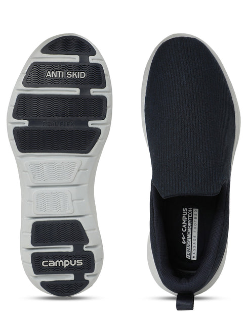 CAMP WAY Blue Men's Walking Shoes